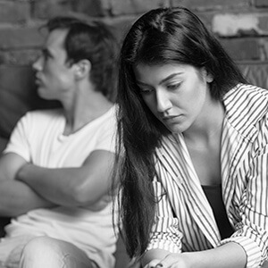 Couple Thinking About Separating